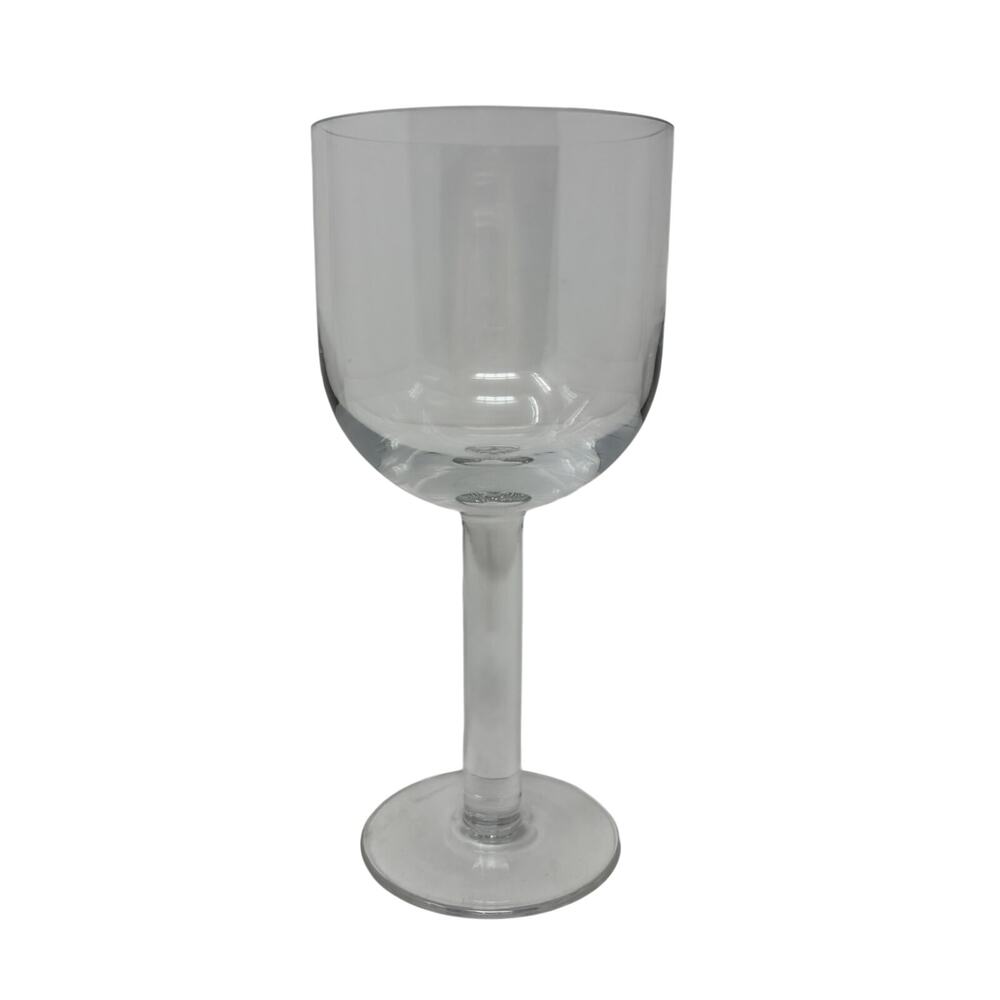 Calvin Klein Bellport Water Goblet Clear Blown Glass
